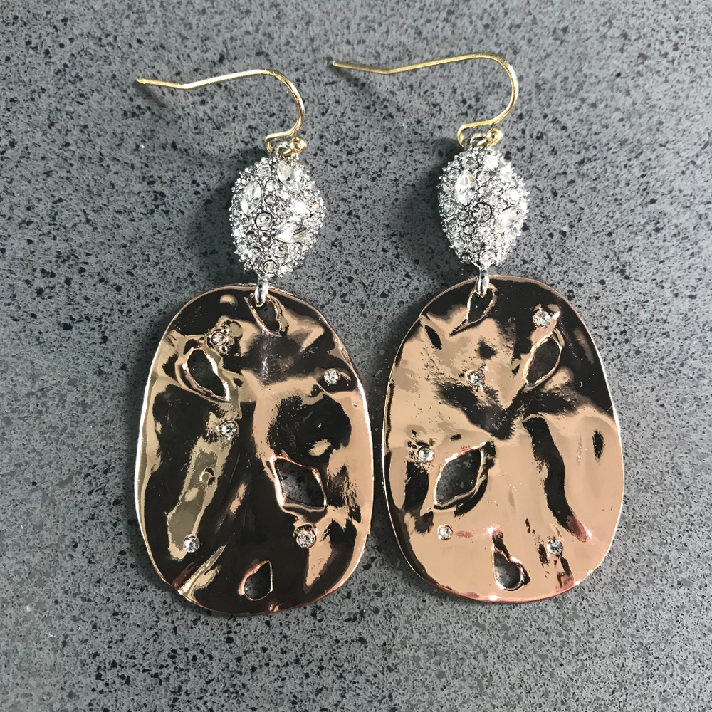 Alexis Bittar Crystal Pave Pod Drop Earrings
